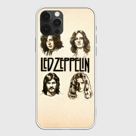 Чехол для iPhone 12 Pro с принтом Led Zeppelin 1 , силикон | область печати: задняя сторона чехла, без боковых панелей | led zeppelin | лед зеппелин | роберт плант