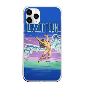 Чехол для iPhone 11 Pro матовый с принтом Led Zeppelin 2 , Силикон |  | Тематика изображения на принте: led zeppelin | лед зеппелин | роберт плант