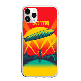 Чехол для iPhone 11 Pro матовый с принтом Led Zeppelin 3 , Силикон |  | led zeppelin | лед зеппелин | роберт плант