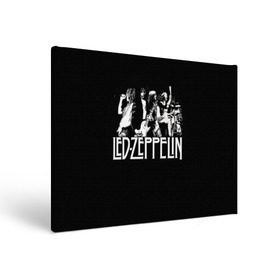 Холст прямоугольный с принтом Led Zeppelin 4 , 100% ПВХ |  | led zeppelin | лед зеппелин | роберт плант