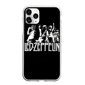 Чехол для iPhone 11 Pro Max матовый с принтом Led Zeppelin 4 , Силикон |  | led zeppelin | лед зеппелин | роберт плант