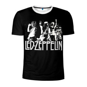 Мужская футболка 3D спортивная с принтом Led Zeppelin 4 , 100% полиэстер с улучшенными характеристиками | приталенный силуэт, круглая горловина, широкие плечи, сужается к линии бедра | Тематика изображения на принте: led zeppelin | лед зеппелин | роберт плант