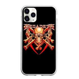 Чехол для iPhone 11 Pro матовый с принтом Megadeth 1 , Силикон |  | Тематика изображения на принте: megadeth | дирк вербурен | дэвид эллефсон | дэйв мастейн | кико лоурейро | мегадэт