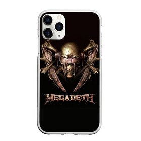 Чехол для iPhone 11 Pro матовый с принтом Megadeth 3 , Силикон |  | Тематика изображения на принте: megadeth | дирк вербурен | дэвид эллефсон | дэйв мастейн | кико лоурейро | мегадэт