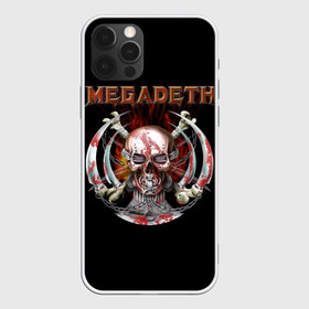 Чехол для iPhone 12 Pro Max с принтом Megadeth 5 , Силикон |  | Тематика изображения на принте: megadeth | дирк вербурен | дэвид эллефсон | дэйв мастейн | кико лоурейро | мегадэт