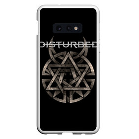 Чехол для Samsung S10E с принтом Disturbed 2 , Силикон | Область печати: задняя сторона чехла, без боковых панелей | disturbed | donegan | draiman | moyer | wengren | венгрен | дистурбед | дониган | дрейман | мойер | хард рок