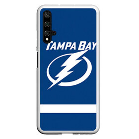 Чехол для Honor 20 с принтом Tampa Bay Kucherov , Силикон | Область печати: задняя сторона чехла, без боковых панелей | 86 | nikita kucherov | tampa bay lightning | никита кучеров | нхл | тампа бэй лайтнинг | хоккей