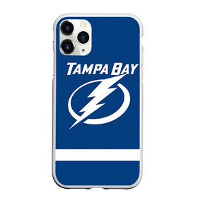 Чехол для iPhone 11 Pro матовый с принтом Tampa Bay Nesterov , Силикон |  | Тематика изображения на принте: 89 | nikita nesterov | tampa bay lightning | никита нестеров | нхл | тампа бэй лайтнинг | трактор | хоккей