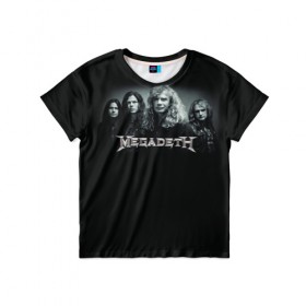 Детская футболка 3D с принтом Megadeth , 100% гипоаллергенный полиэфир | прямой крой, круглый вырез горловины, длина до линии бедер, чуть спущенное плечо, ткань немного тянется | Тематика изображения на принте: dave | megadeth | metal | mustaine | rattlehead | rock | thrash | vic | дейв | мастейн | мегадет | метал | рок | треш