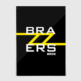 Постер с принтом Brazzers Bros , 100% бумага
 | бумага, плотность 150 мг. Матовая, но за счет высокого коэффициента гладкости имеет небольшой блеск и дает на свету блики, но в отличии от глянцевой бумаги не покрыта лаком | brazzers | erotic | johnny sins | love | man | pron | video | xxx | бразерс | браззерс | видео | джонни синс | лысый | любовь | прон