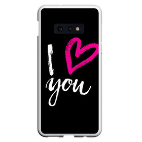 Чехол для Samsung S10E с принтом Valentines Day I Iove you , Силикон | Область печати: задняя сторона чехла, без боковых панелей | Тематика изображения на принте: 14 | february | holiday | i love you | love | valentines day | день святого валентина | люблю | любовь | праздник | тебя | февраль | я