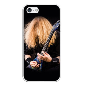 Чехол для iPhone 5/5S матовый с принтом Dave Mustaine , Силикон | Область печати: задняя сторона чехла, без боковых панелей | dave | megadeth | metal | mustaine | rattlehead | rock | thrash | vic | дейв | мастейн | мегадет | метал | рок | треш