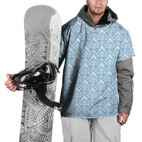 Накидка на куртку 3D с принтом Царский орнамент , 100% полиэстер |  | Тематика изображения на принте: вязь | кружево | лазурь | орнамент | узор | цветы