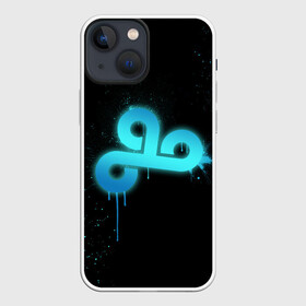 Чехол для iPhone 13 mini с принтом cs:go   Cloud 9 (Black collection) ,  |  | cloud9 | cs | csgo | го | кс