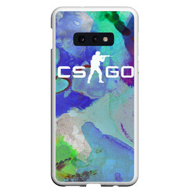 Чехол для Samsung S10E с принтом CS GO Поверхностная закалка , Силикон | Область печати: задняя сторона чехла, без боковых панелей | Тематика изображения на принте: case hardened | counter strike | cs go | skin | контр страйк | кс го | поверхностная закалка | скин | скины