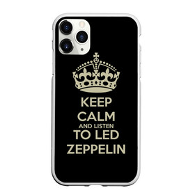 Чехол для iPhone 11 Pro матовый с принтом Led Zeppelin , Силикон |  | led zeppelin