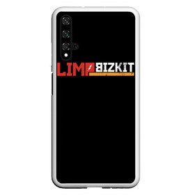 Чехол для Honor 20 с принтом Limp Bizkit , Силикон | Область печати: задняя сторона чехла, без боковых панелей | fred durst | limp bizkit | лим бискит | фред дерст