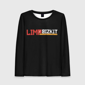 Женский лонгслив 3D с принтом Limp Bizkit , 100% полиэстер | длинные рукава, круглый вырез горловины, полуприлегающий силуэт | fred durst | limp bizkit | лим бискит | фред дерст