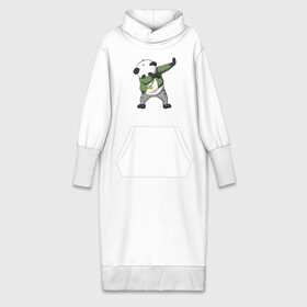 Платье удлиненное хлопок с принтом Panda dab ,  |  | dab | dab n dance | panda dab | панда
