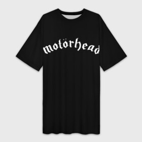 Платье-футболка 3D с принтом Motorhead ,  |  | motorhead | моторхэд