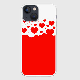Чехол для iPhone 13 mini с принтом Сердечки ,  |  | 14 февраля | валентин | влюбленные | девушке | день святого валентина | жене | любимой | любимому | мужу | пара | парные | парню | подарок | подарок жене | подарок мужу