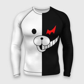 Мужской рашгард 3D с принтом Monokuma ,  |  | danganronpa | monokuma | данганронпа