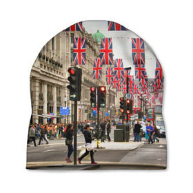 Шапка 3D с принтом Улицы Лондона , 100% полиэстер | универсальный размер, печать по всей поверхности изделия | city | england | flags | london | moving | pedestrians | people | street | traffic lights | united kingdom | англия | великобритания | город | лондон | люди | переход | пешеходы | светофоры | улица | флаги