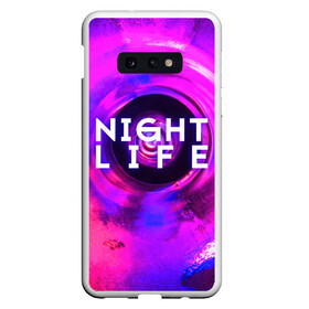 Чехол для Samsung S10E с принтом Night life , Силикон | Область печати: задняя сторона чехла, без боковых панелей | Тематика изображения на принте: color | life | night | party | вечеринка | дискотека | жизнь | ночная | ночь | туса