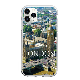 Чехол для iPhone 11 Pro матовый с принтом Улицы Лондона , Силикон |  | Тематика изображения на принте: city | england | london | united kingdom | англия | великобритания | город | лондон