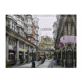 Обложка для студенческого билета с принтом Улицы Лондона , натуральная кожа | Размер: 11*8 см; Печать на всей внешней стороне | boulevard | city | england | london | street | united kingdom | англия | бульвар | великобритания | город | лондон | улица