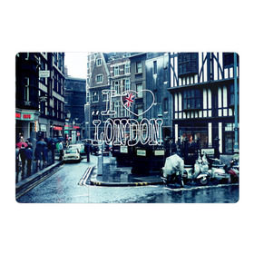 Магнитный плакат 3Х2 с принтом Улицы Лондона , Полимерный материал с магнитным слоем | 6 деталей размером 9*9 см | Тематика изображения на принте: city | england | flag | heart | i | london | love | street | united kingdom | англия | великобритания | город | лондон | люблю | сердце | улица | флаг | я