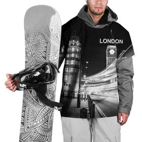 Накидка на куртку 3D с принтом Улицы Лондона , 100% полиэстер |  | Тематика изображения на принте: england | lights | london | night | street | united kingdom | англия | великобритания | лондон | ночь | огни | улица