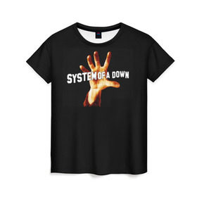 Женская футболка 3D с принтом System of a down , 100% полиэфир ( синтетическое хлопкоподобное полотно) | прямой крой, круглый вырез горловины, длина до линии бедер | soad | system of a down