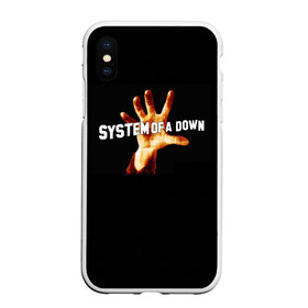 Чехол для iPhone XS Max матовый с принтом System of a down , Силикон | Область печати: задняя сторона чехла, без боковых панелей | soad | system of a down