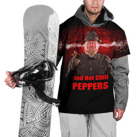 Накидка на куртку 3D с принтом Red Hot Chili Peppers , 100% полиэстер |  | Тематика изображения на принте: звезда | красный | кумир | музыка | перец | рок | рок группа | хит