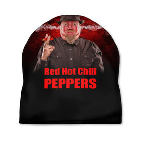 Шапка 3D с принтом Red Hot Chili Peppers , 100% полиэстер | универсальный размер, печать по всей поверхности изделия | звезда | красный | кумир | музыка | перец | рок | рок группа | хит