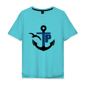 Мужская футболка хлопок Oversize с принтом Типичный речник , 100% хлопок | свободный крой, круглый ворот, “спинка” длиннее передней части | вмф | моряк | речник | флот