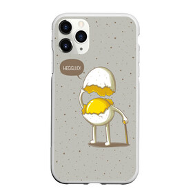 Чехол для iPhone 11 Pro матовый с принтом Яйцо приветствует , Силикон |  | Тематика изображения на принте: cook | eat | egg | food | funny | hello | smile | еда | кухня | повар | привет | прикол | смайл | улыбка | яйцо