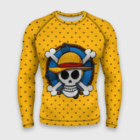 Мужской рашгард 3D с принтом One Pirate ,  |  | bone | jack | luffy | ocean | one piece | pirate | sea | skull | treasure | большой куш | брук | джек | клад | луффи | море | нами | океан | пират | робин | санджи | сокровище | флаг | франки | череп