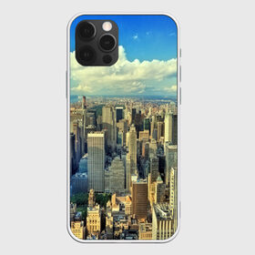 Чехол для iPhone 12 Pro Max с принтом New York , Силикон |  | город | пейзаж