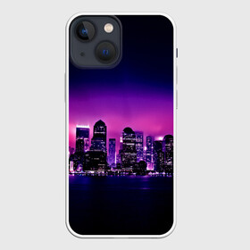 Чехол для iPhone 13 mini с принтом Night City ,  |  | город | пейзаж
