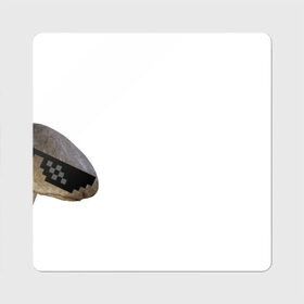 Магнит виниловый Квадрат с принтом Это Рязань , полимерный материал с магнитным слоем | размер 9*9 см, закругленные углы | rzn | гриб | грибы | детка | очки | рзн | рязань | тренд