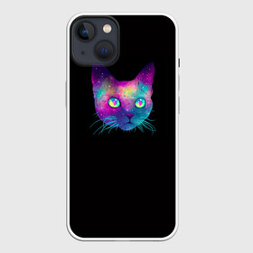Чехол для iPhone 13 с принтом Космокот ,  |  | космос | кот | кошка
