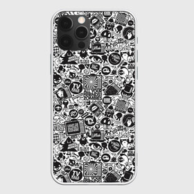 Чехол для iPhone 12 Pro с принтом Стикербомбинг , силикон | область печати: задняя сторона чехла, без боковых панелей | Тематика изображения на принте: граффити | скейт | хипстер