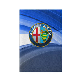 Обложка для паспорта матовая кожа с принтом Alfa Romeo , натуральная матовая кожа | размер 19,3 х 13,7 см; прозрачные пластиковые крепления | Тематика изображения на принте: авто | автомобиль | альфа ромео | италия | машина | спорткар | тачка