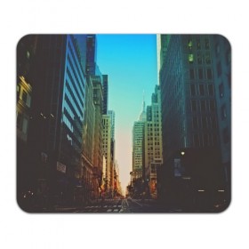 Коврик прямоугольный с принтом Street New York , натуральный каучук | размер 230 х 185 мм; запечатка лицевой стороны | Тематика изображения на принте: город | пейзаж
