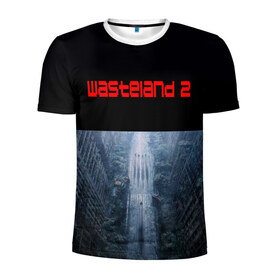 Мужская футболка 3D спортивная с принтом Wasteland 2 , 100% полиэстер с улучшенными характеристиками | приталенный силуэт, круглая горловина, широкие плечи, сужается к линии бедра | 