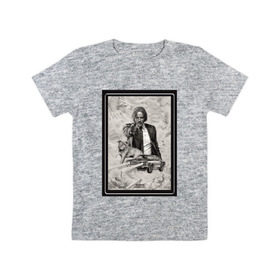 Детская футболка хлопок с принтом John Wick 2 , 100% хлопок | круглый вырез горловины, полуприлегающий силуэт, длина до линии бедер | john wick 2 | джон вик | джон уик