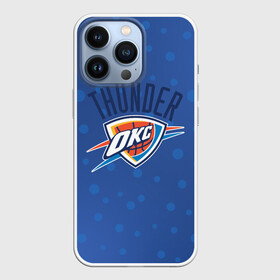 Чехол для iPhone 13 Pro с принтом Оклахома ,  |  | nba | oklahoma | oks | thunder | баскетбол | нба