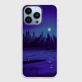 Чехол для iPhone 13 Pro с принтом Firewatch Night ,  |  | adventure game | campo santo | exploration | firewatch | берег | горы | девушки | деревья | закат | лес | облака | озеро | оранжевое | пожарный | природа | силуэты | солнце